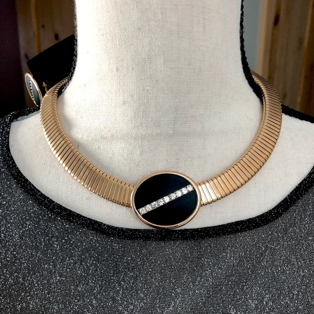 New Parklane Gold Statement Necklace